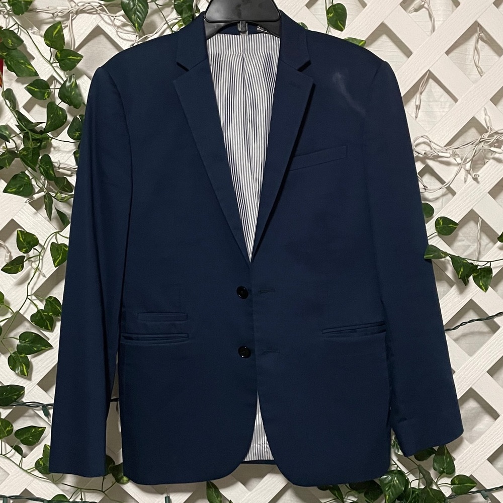 Blue Express Photographer Suit Jacket